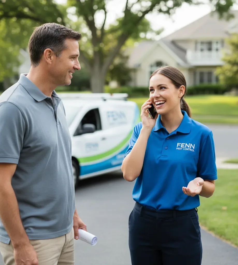 Fenn Pest Control customer support in Lyle